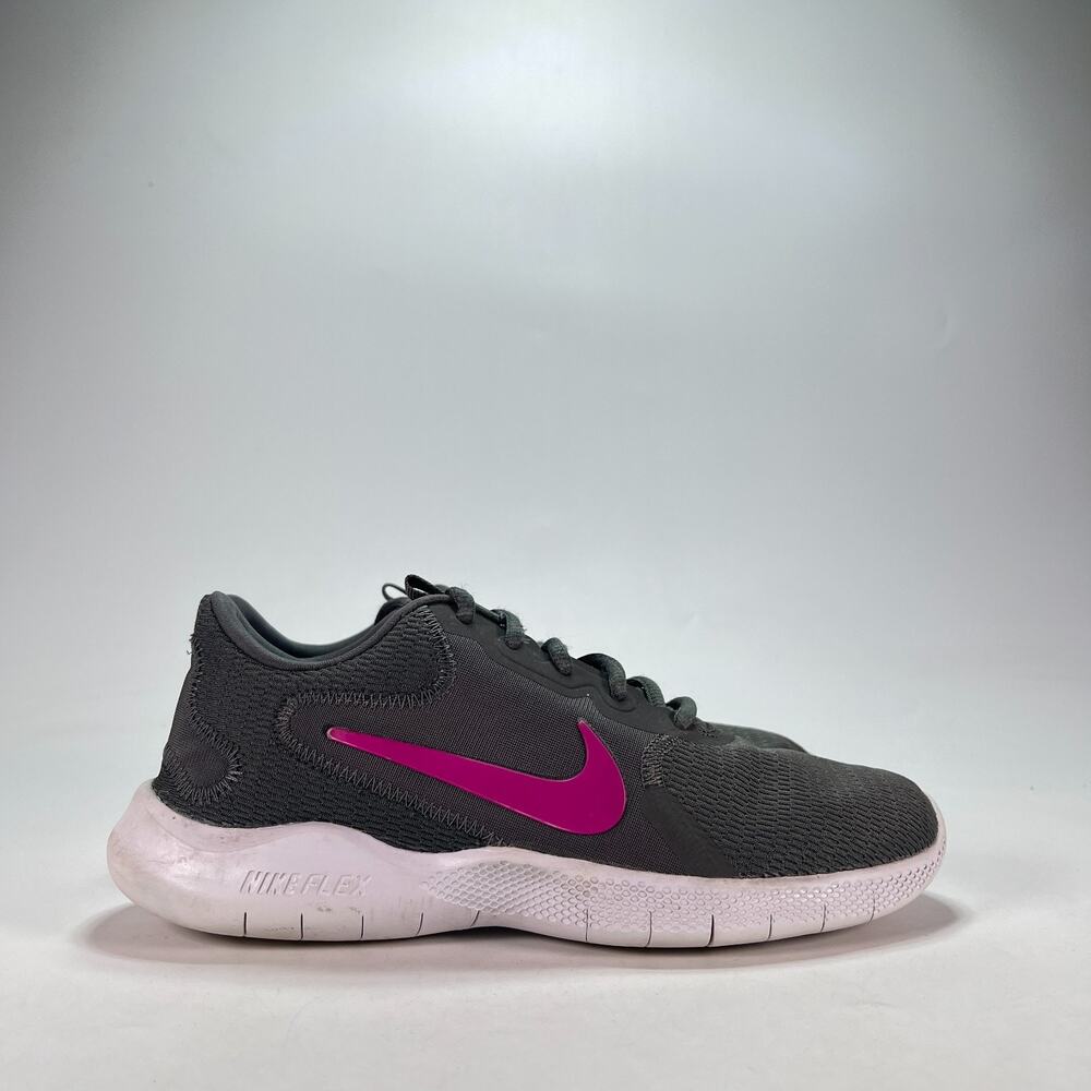 Nike Flex Experience Run 9 Grey Pink Running Shoes CD0228-002 Women's Size 6.5W